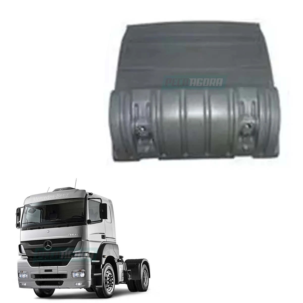 PARALAMA MEIO TRASEIRO ESQUERDO MB AXOR ACTROS - TRACAO (9305200020B)