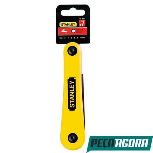 CHAVE ALLEN STANLEY JOGO MILIM  CANIV COM 7 69 262 (7159CC)