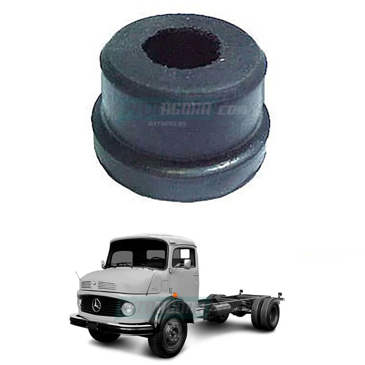CAIXA 10  BORRACHA SUPERIOR BOIADEIRO MERCEDES BENZ 1113 1313 1513 (CX.352413011