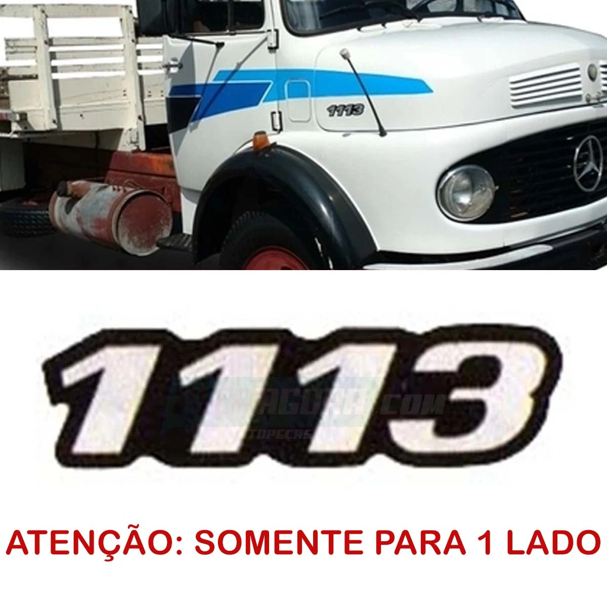 EMBLEMA 1113 RESINADO MB 1113 (3448177514,)