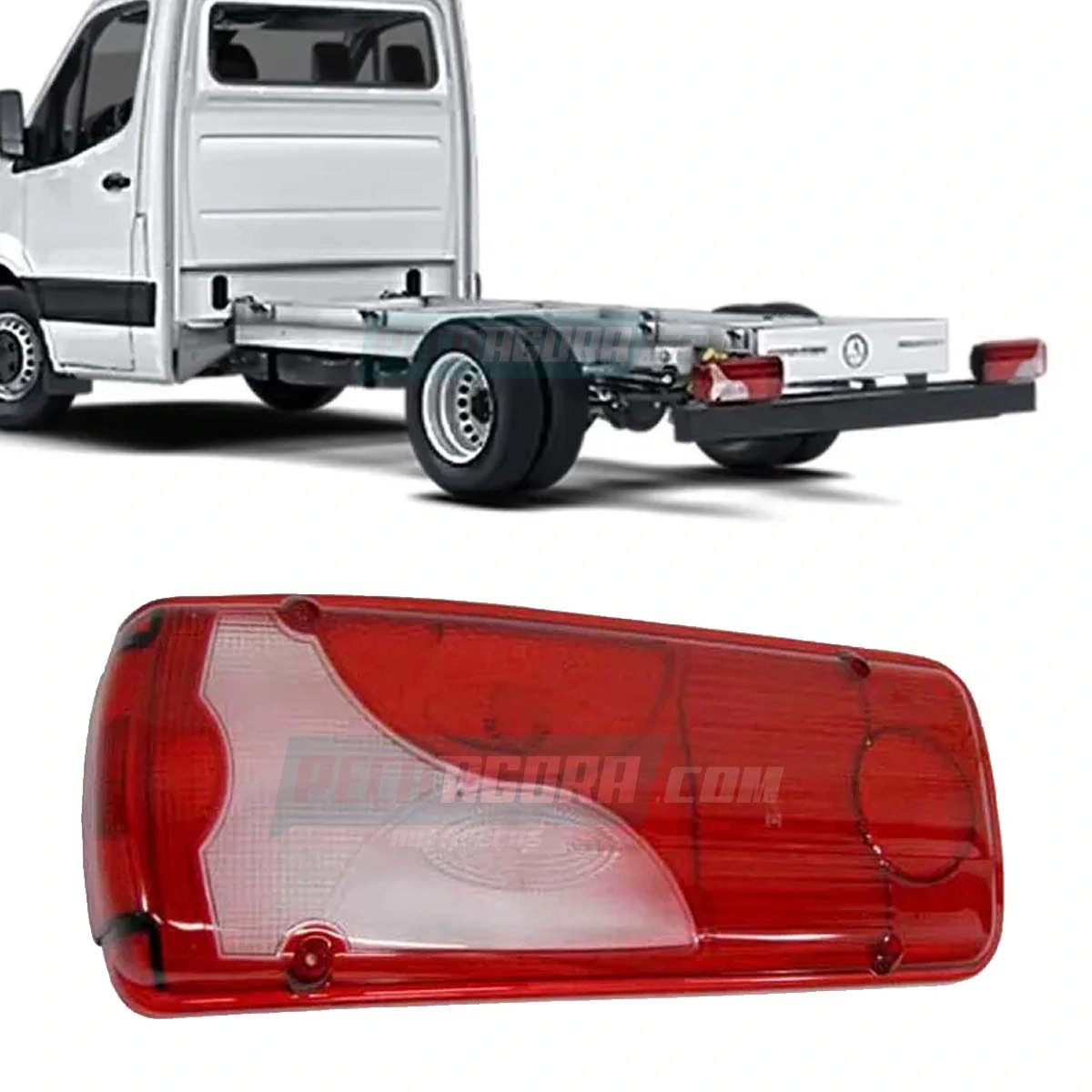 LENTE LANTERNA MB SPRINTER LINHA STREET 2013 EM DIANTE ESQUERDA MERCEDES BENZ  (