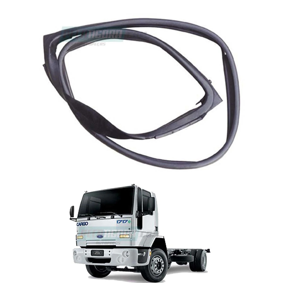 PESTANA LE GUARNICAO EXTERNA JANELA PORTA FORD CARGO ESQUERDO (89HU68205A29AA-28