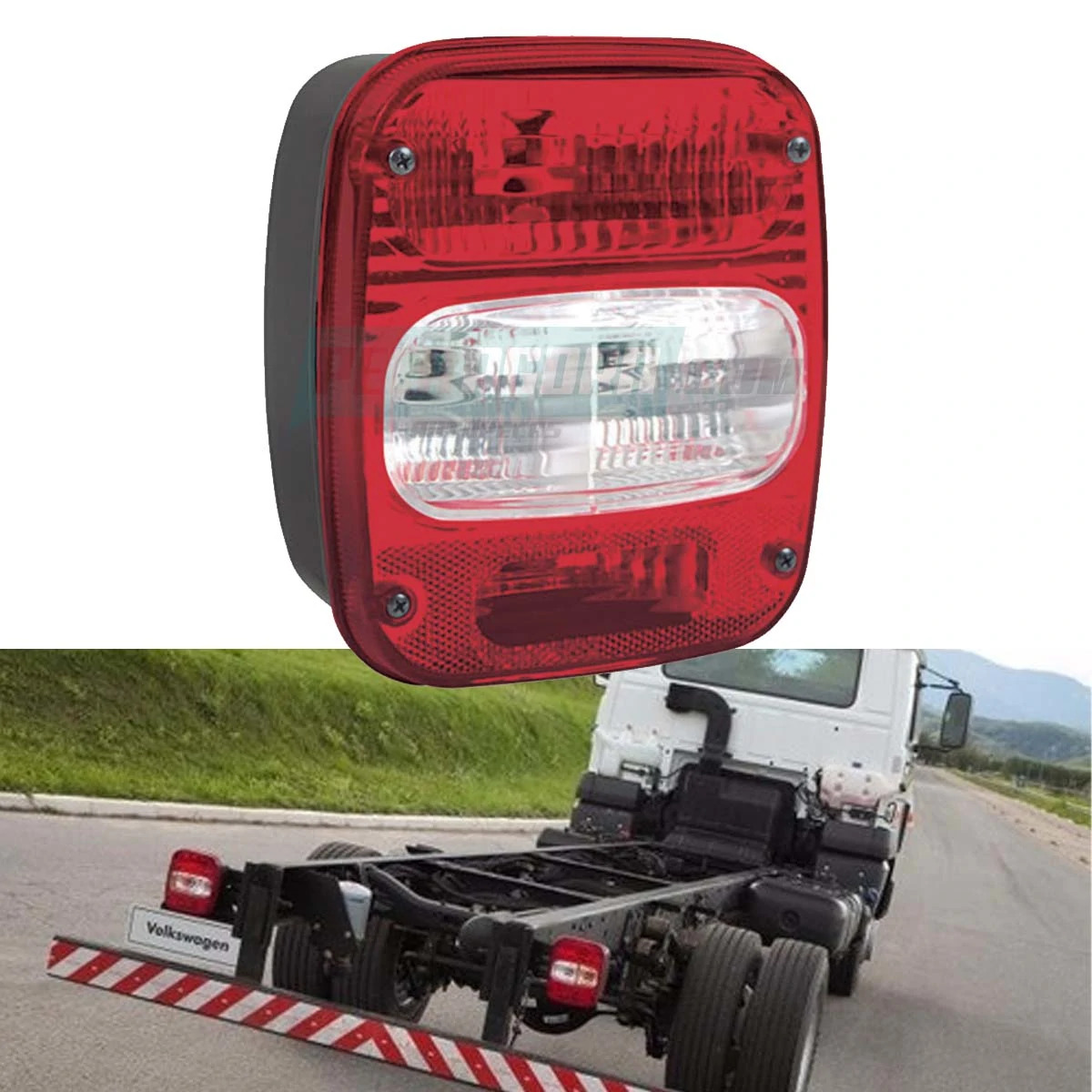 LANTERNA TRASEIRA DIR VW DELIVERY CONSTELLATION WORKER 2012... COM VIGIA MARMITA