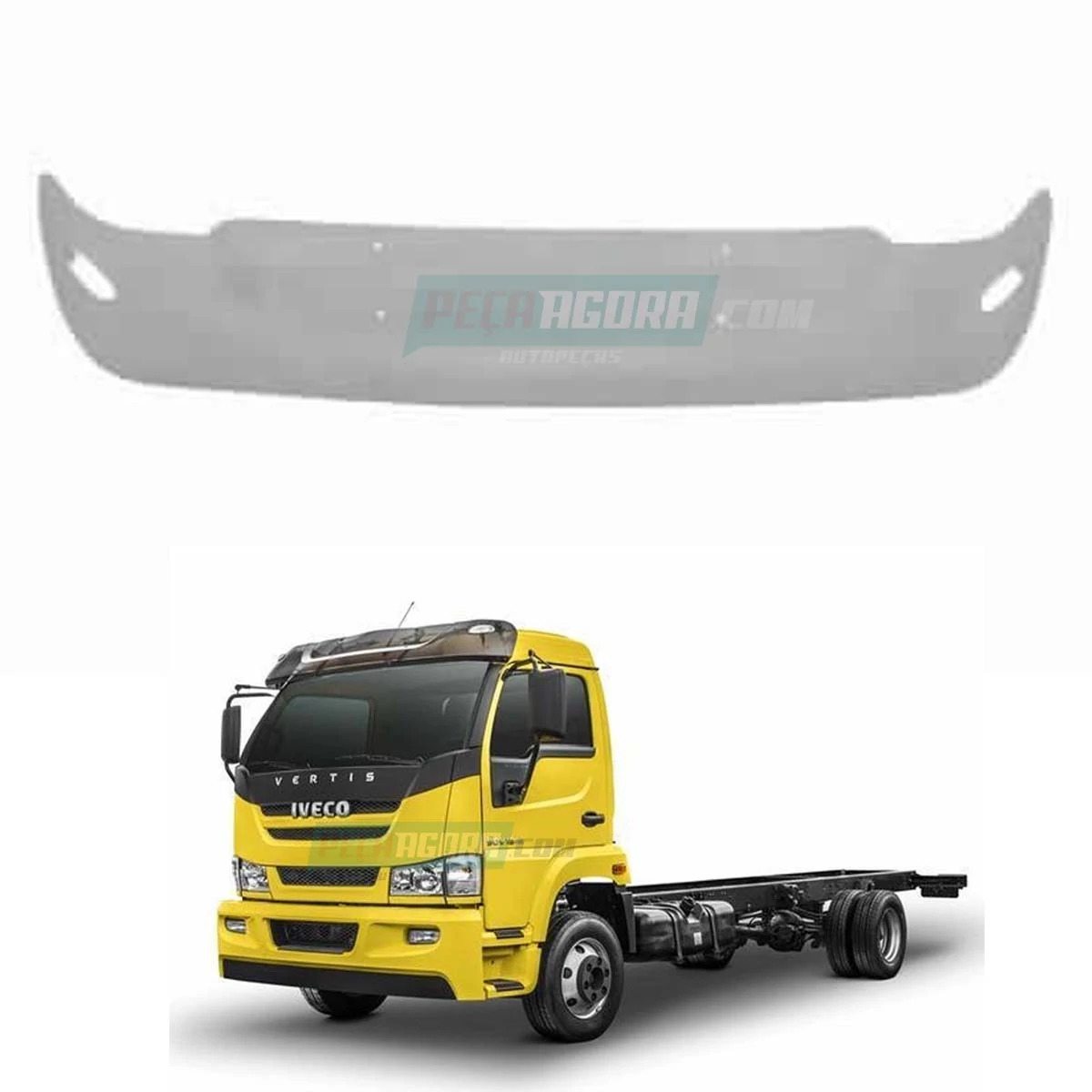 VISEIRA TAPA SOL PARA IVECO VERTIS 90V16 90V18 130V18 130V19 - FIBRA INJETADA (5