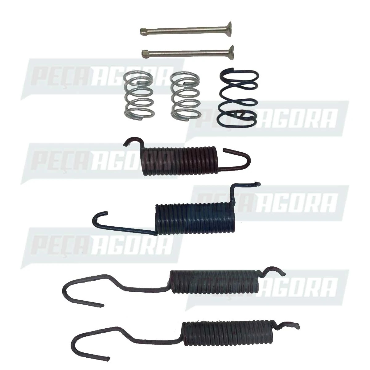 JOGO MOLAS SAPATA FREIO TRASEIRO 3 MOLAS MERCEDES  SPRINTER (0004230092.)