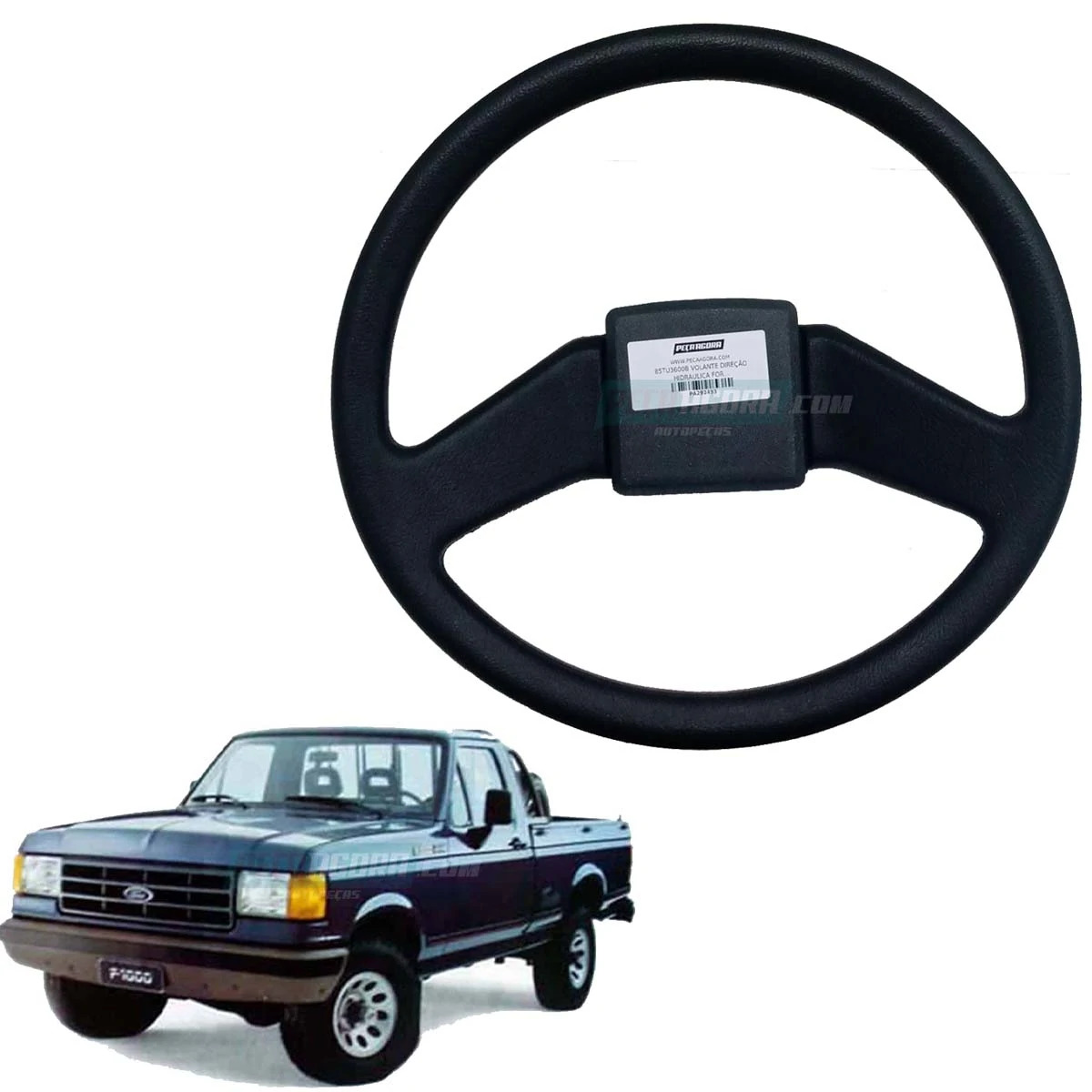 VOLANTE DIRECAO HIDRAULICA FORD F1000 F4000 85 DIANTE (85TU3600B)