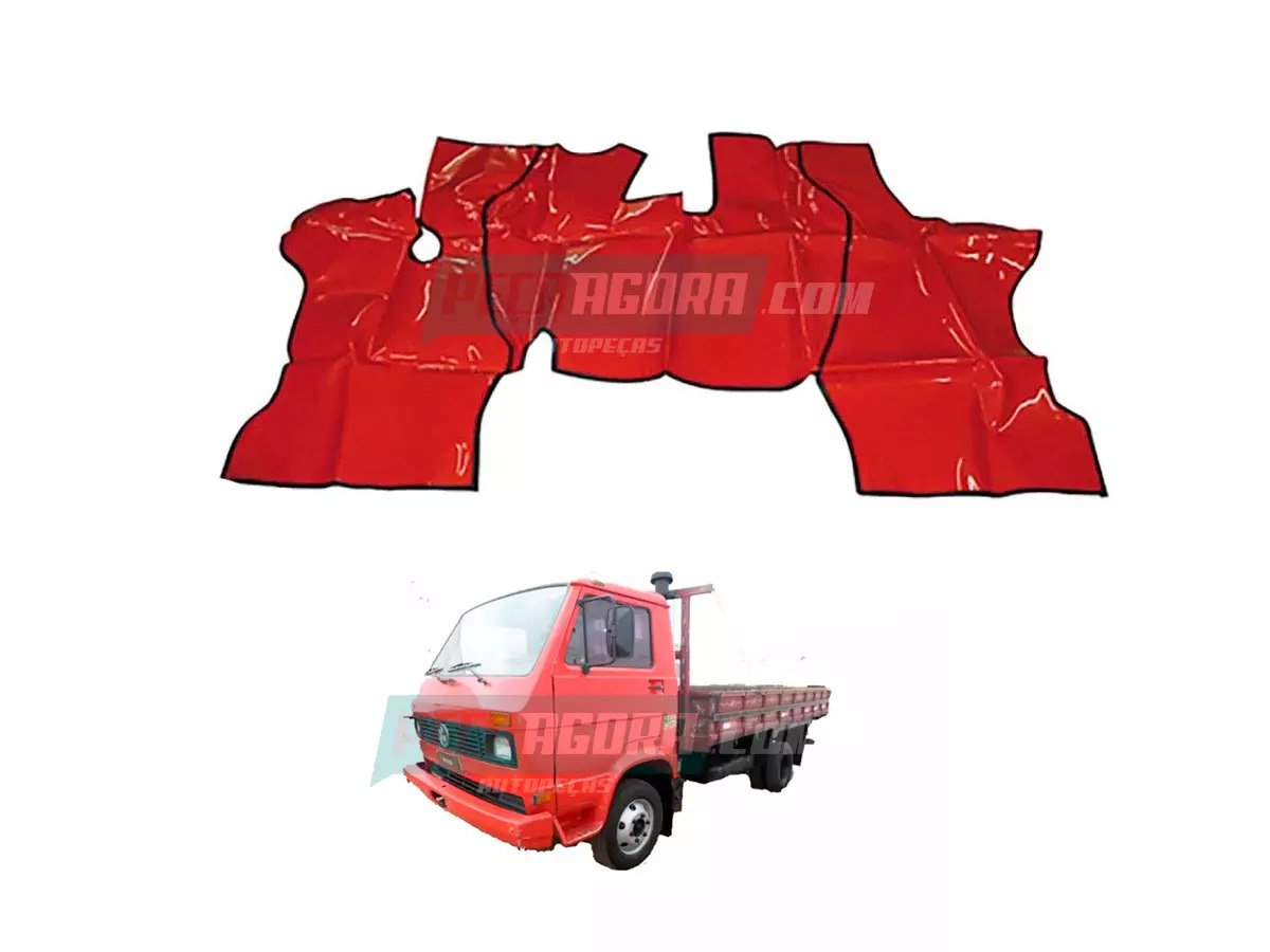 TAPETE VINIL VERMELHO VW 690 790 7110S 790S ATE 1991 (PUES331V-)