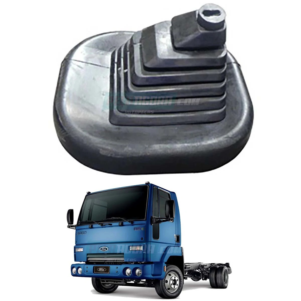 GUARDA PO COIFA ALAVANCA CÂMBIO FORD CARGO 712 814 815 915 815E 816 1317E 1517E