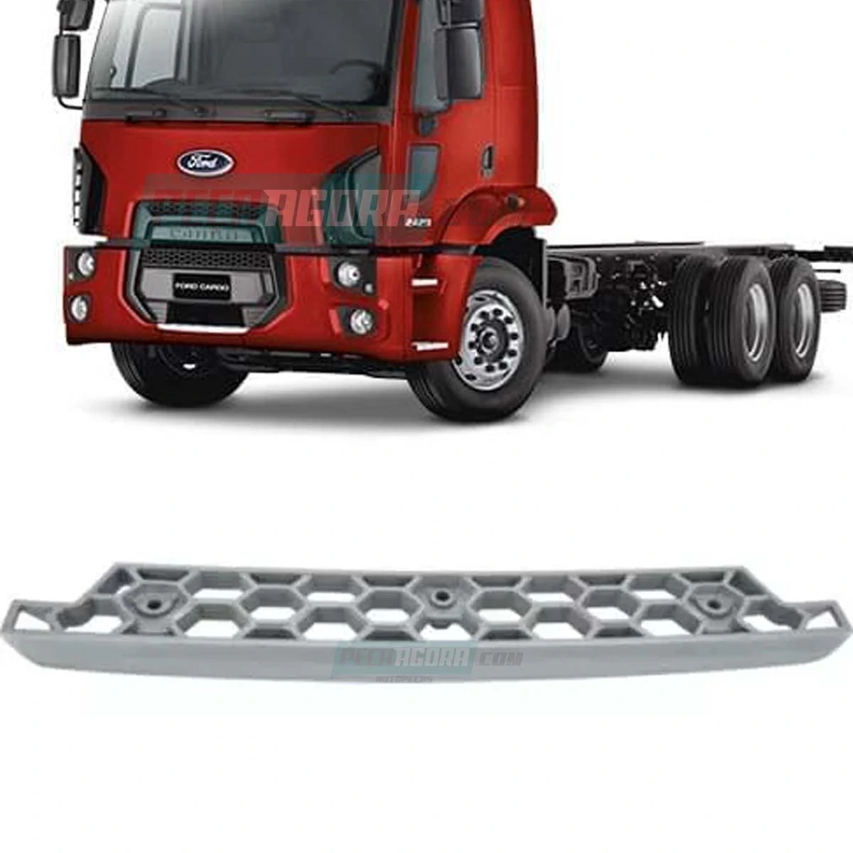 PISANTE PARACHOQUE FORD NOVO CARGO 2429 - 2011.. - ALUMINIO (BC4516491CA-FO336)