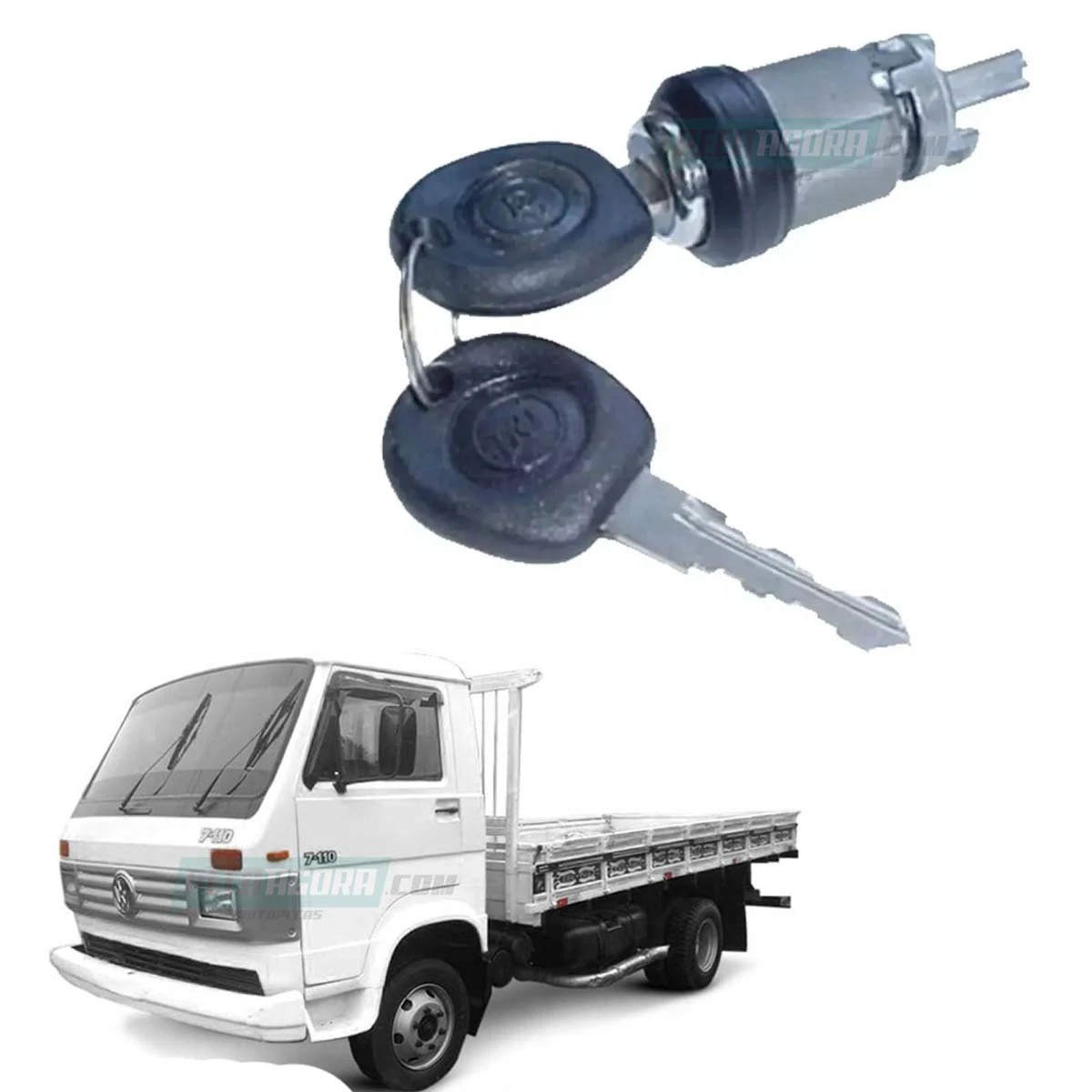 CILINDRO IGNICAO COM CHAVES VW 690 790 7110S 11130 13130 14140 12140H 14150 1617