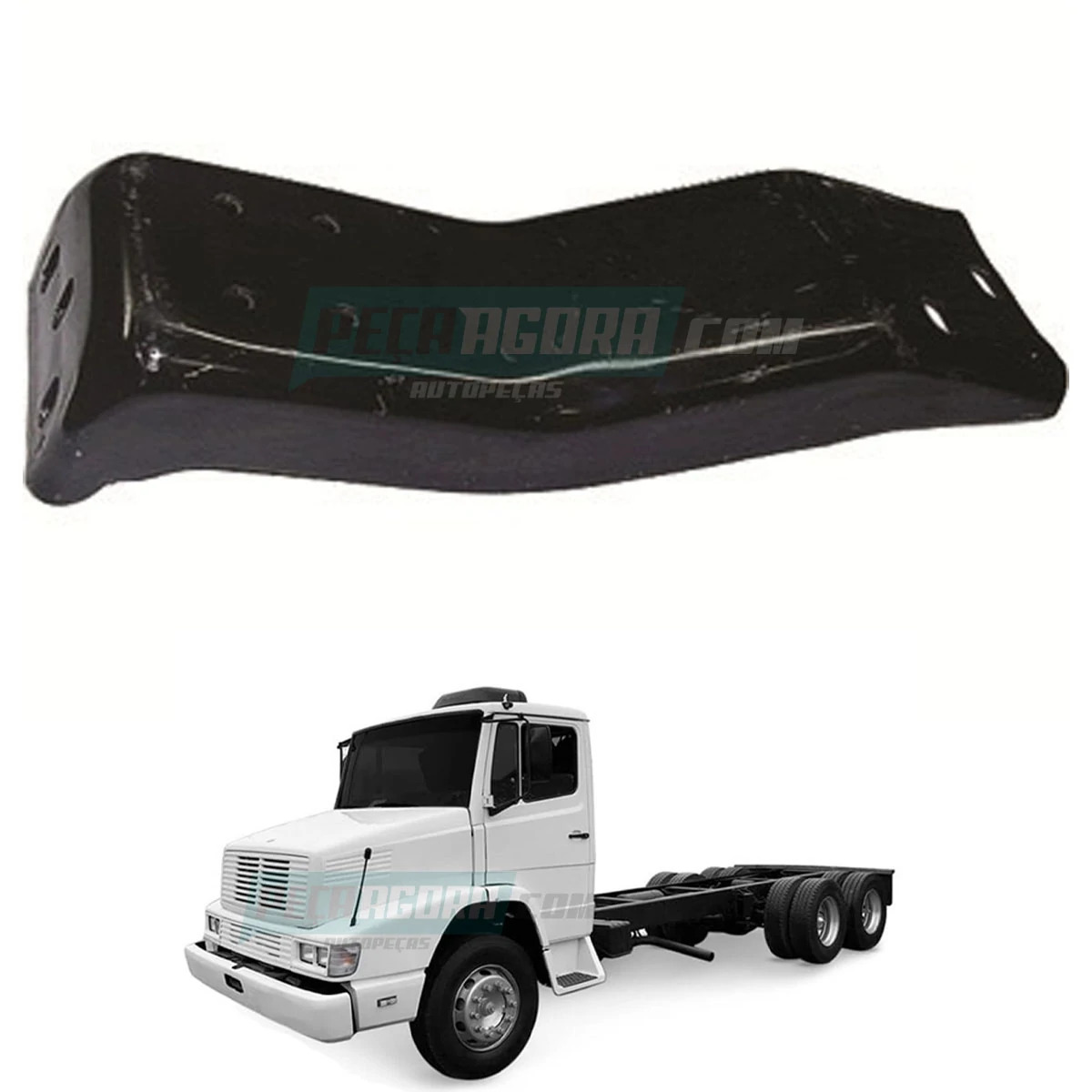 SUPORTE LATERAL PARACHOQUE MERCEDES BENZ 1218/1418/1618 BICUDO AMALCABURIO 1017 