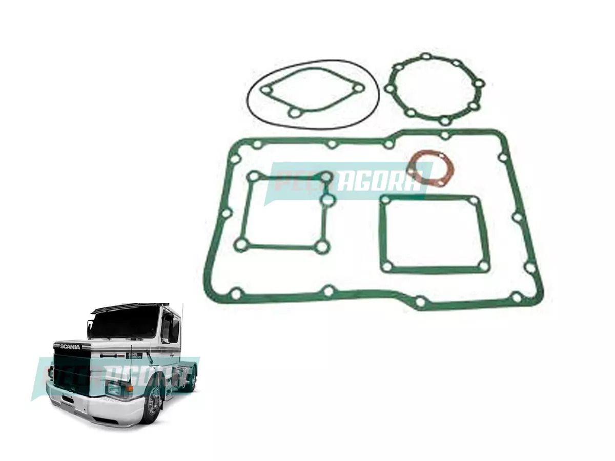 JOGO JUNTAS CAMBIO PARA SCANIA FTRSK112 TR142 (550516)
