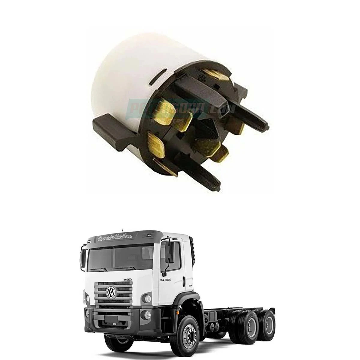 COMUTADOR IGNICAO VW CONSTELLATION 13180E 15180E 17250 24250 19320E 19370 25370E