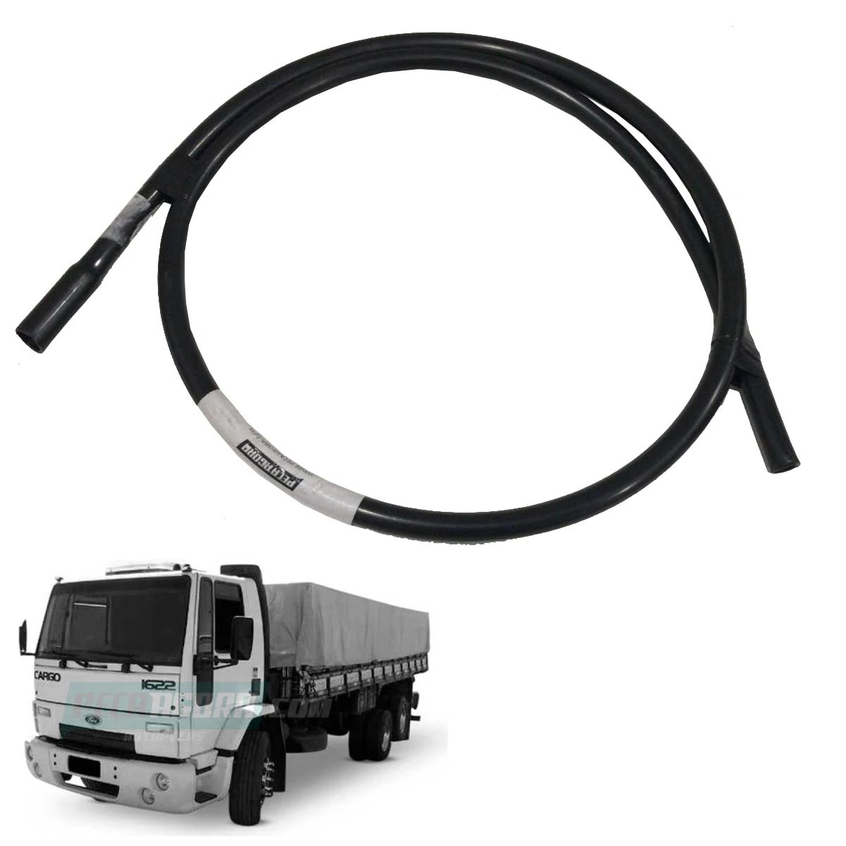 TUBO VARETA OLEO MOTOR 1280MM CUMMINS 6CTAA 8.3 FORD CARGO 2322 3530 3224 1422 1