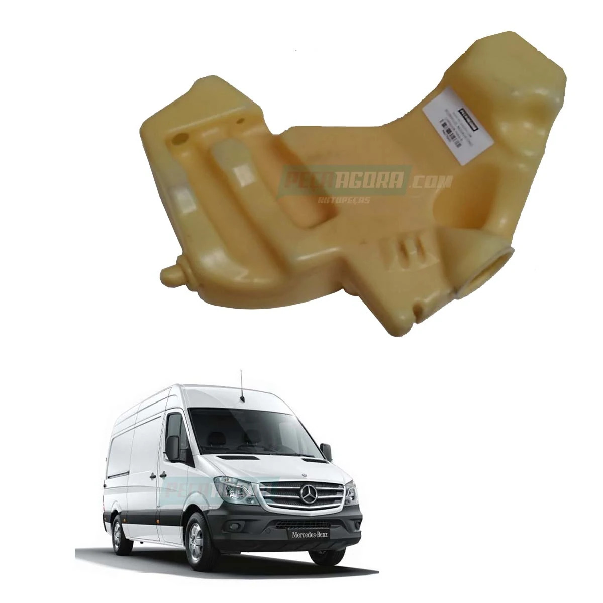 RESERVATORIO LIMPADOR PARABRISA MB SPRINTER - CONFERIR CHASSI E FOTOS (901869012