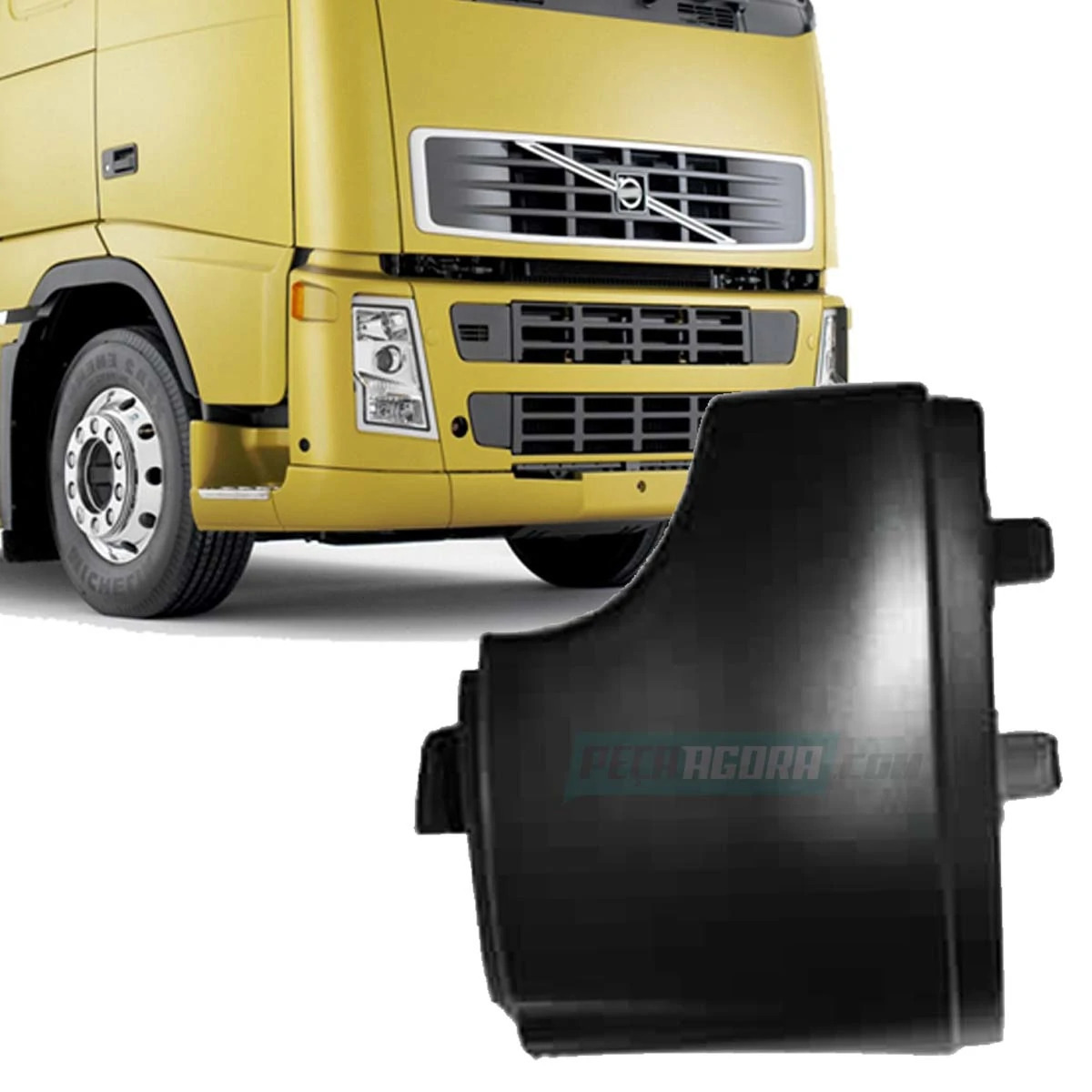 ACABAMENTO PARACHOQUE DIREITO VOLVO FH FM TODOS 2004 A 2014 (20453677-20453679)