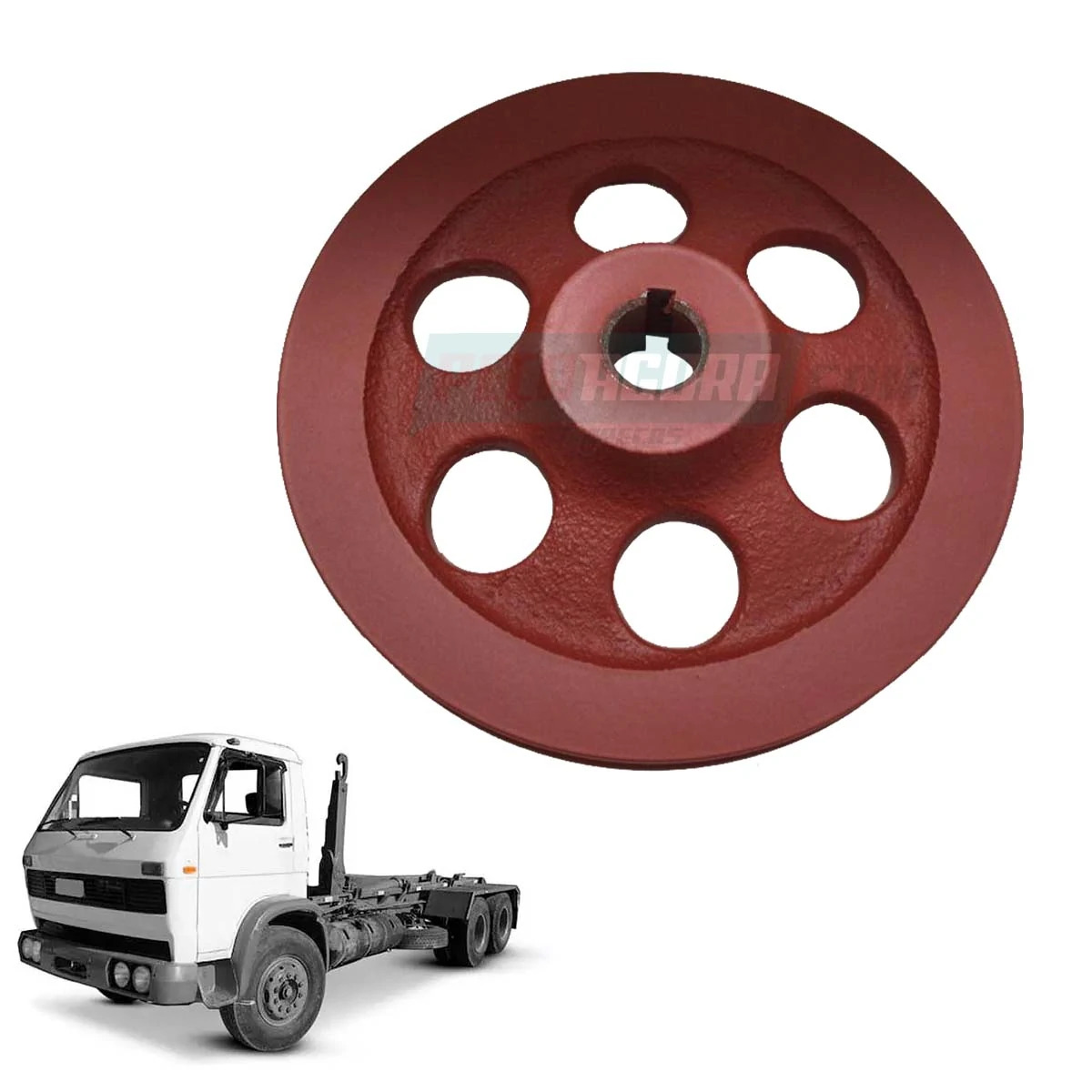 POLIA COMPRESSOR MWM 229 226 VW 11130 13130 11140 14140 VOLKSWAGEN (T13145855)