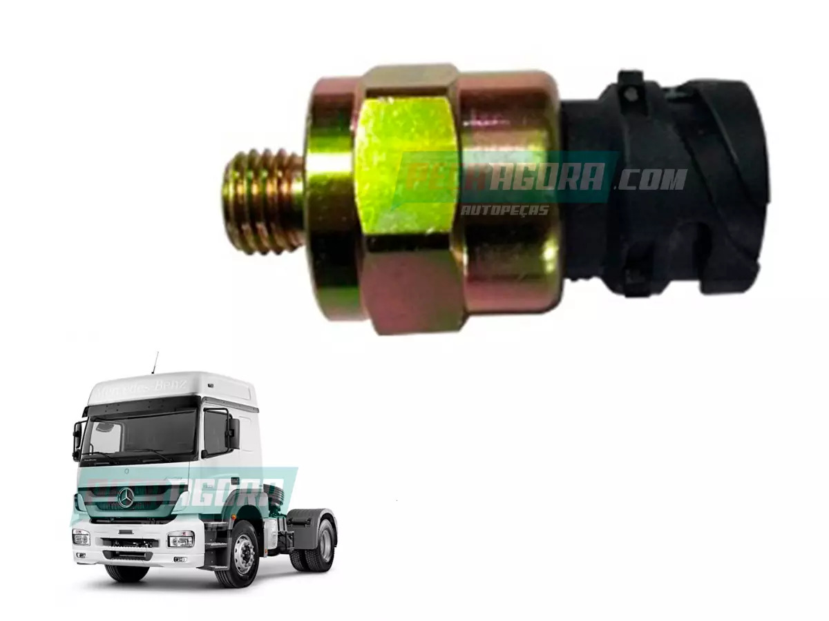 SENSOR PRESSAO VALVULA FREIO MB AXOR 1933 2031 2035 2040 2044 2533 2536 2540 264