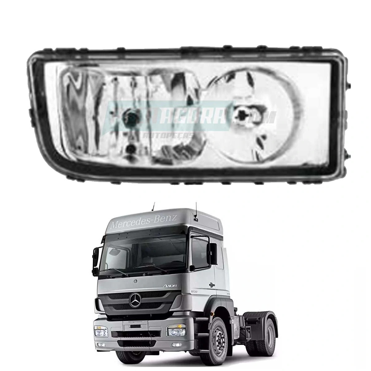 FAROL PRINCIPAL DIR MB AXOR 1933 2035 2040 2044 2535 2540 2640 2644 2831. (94082