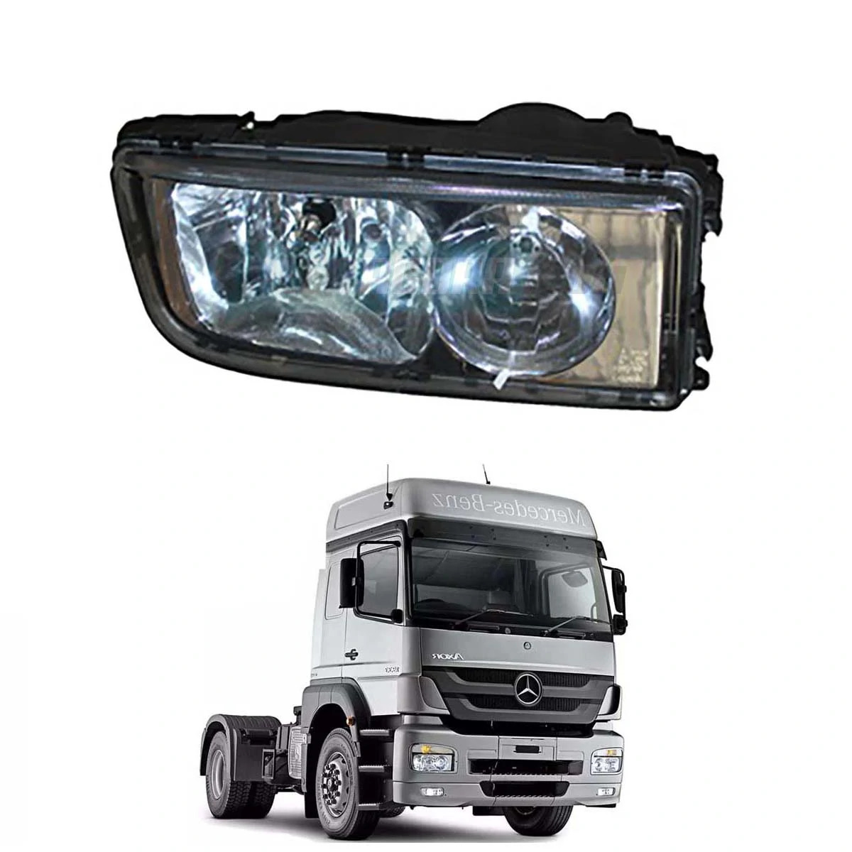 FAROL PRINCIPAL DIR MB AXOR 1933 2035 2040 2044 2535 2540 2640 2644 2831 (940820