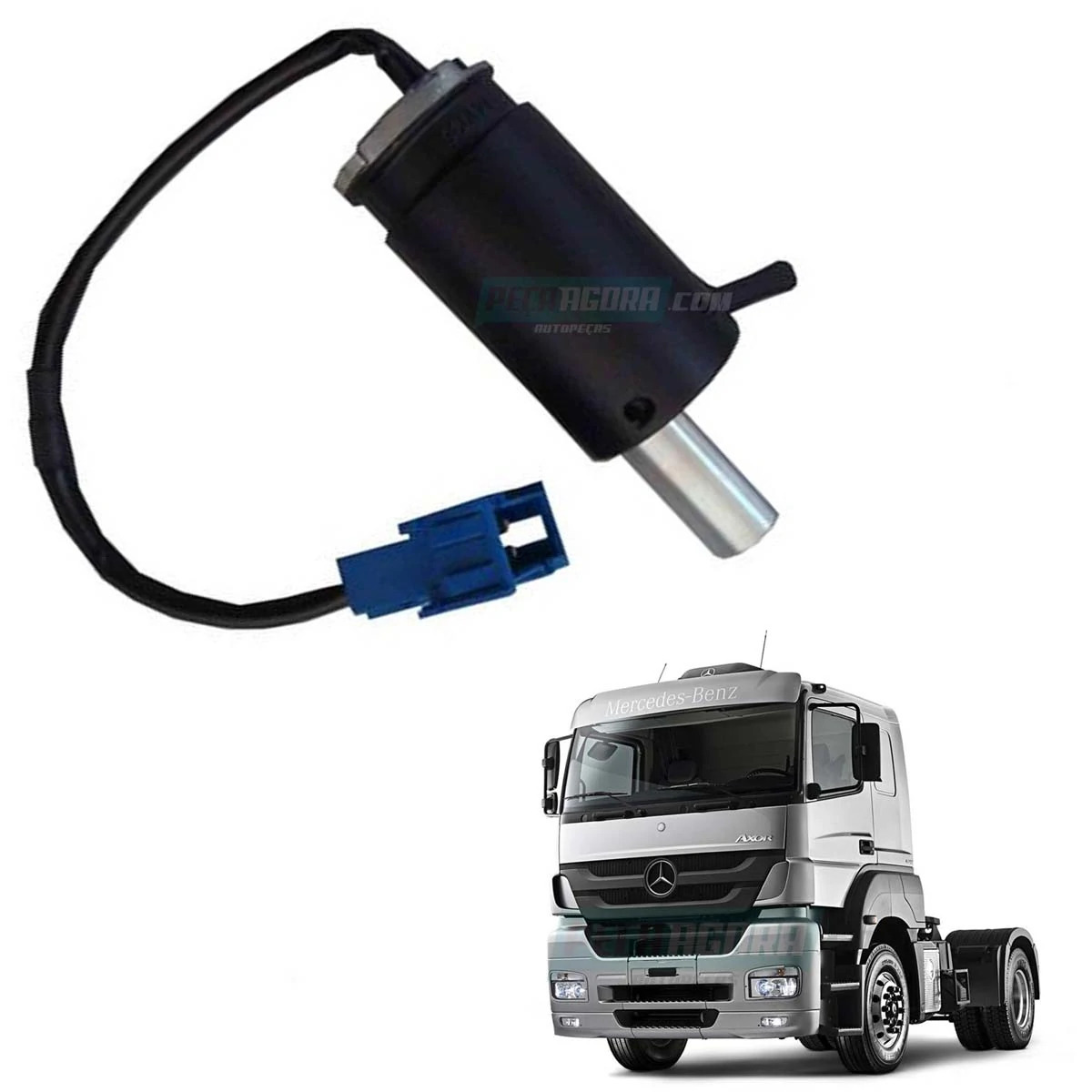 MANOPLA DE CAMBIO MB AXOR   (9415400545D)