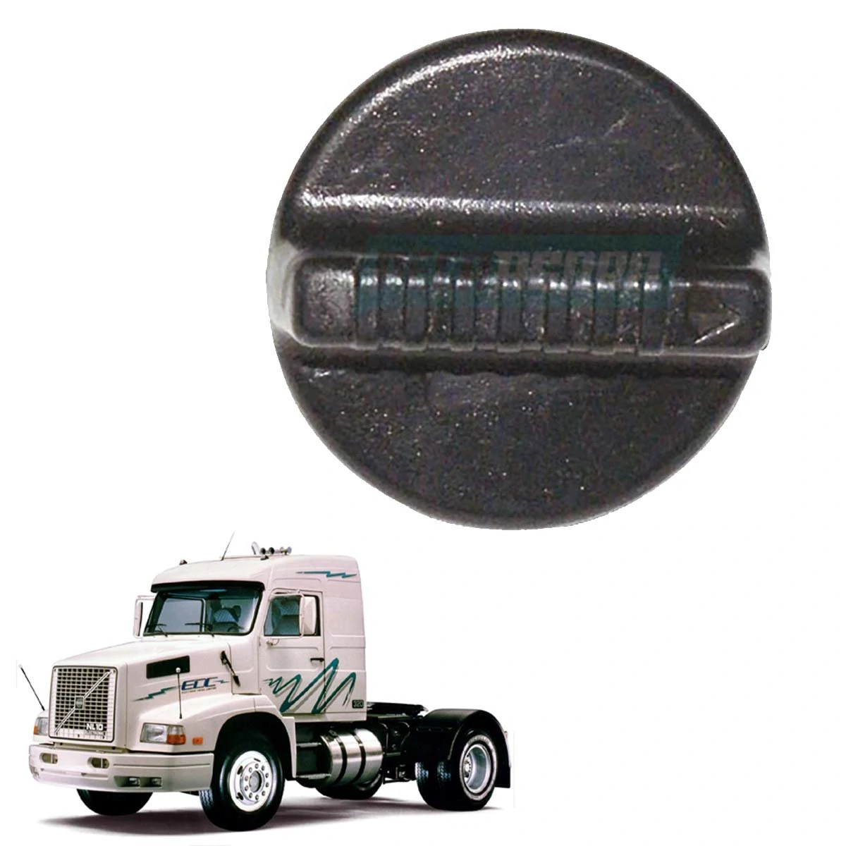 BOTAO AR QUENTE VOLVO NL ONIBUS B10M (8123227)