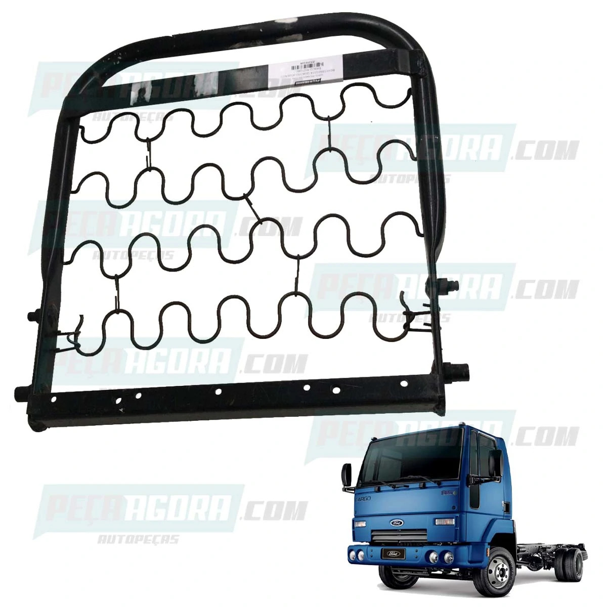 QUADRO ASSENTO BANCO MOTORISTA FORD CARGO 712 814 815 915 815E 1317E 1517E 1717E