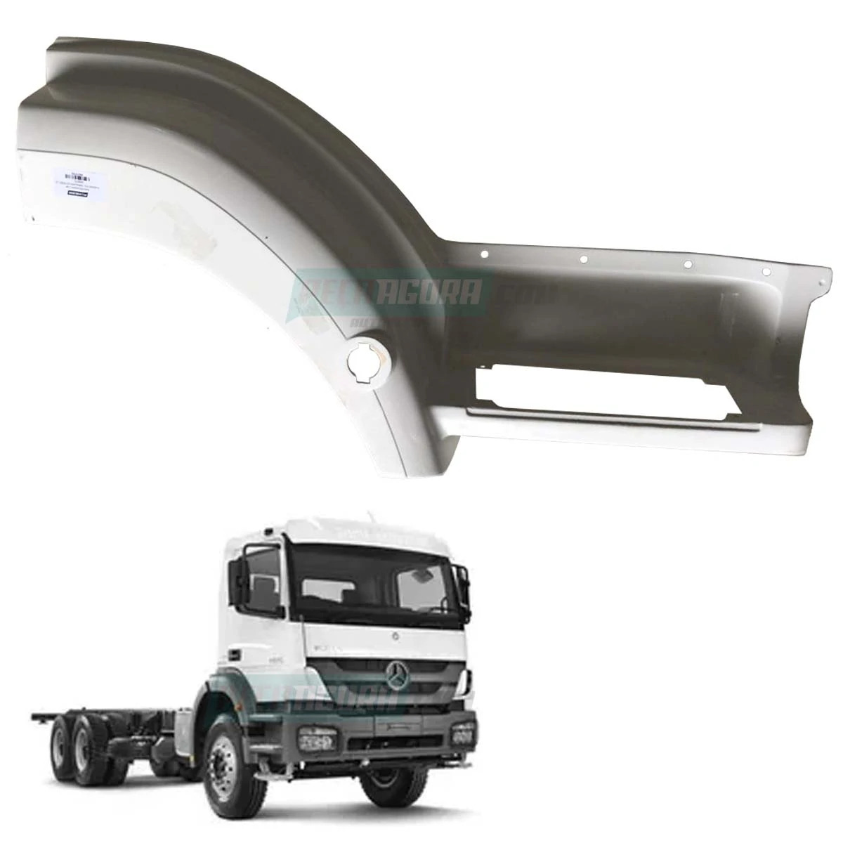 PARALAMA ESTRIBO LD DIREITO RTM MB SOMENTE AXOR 1933S (9446660701,)