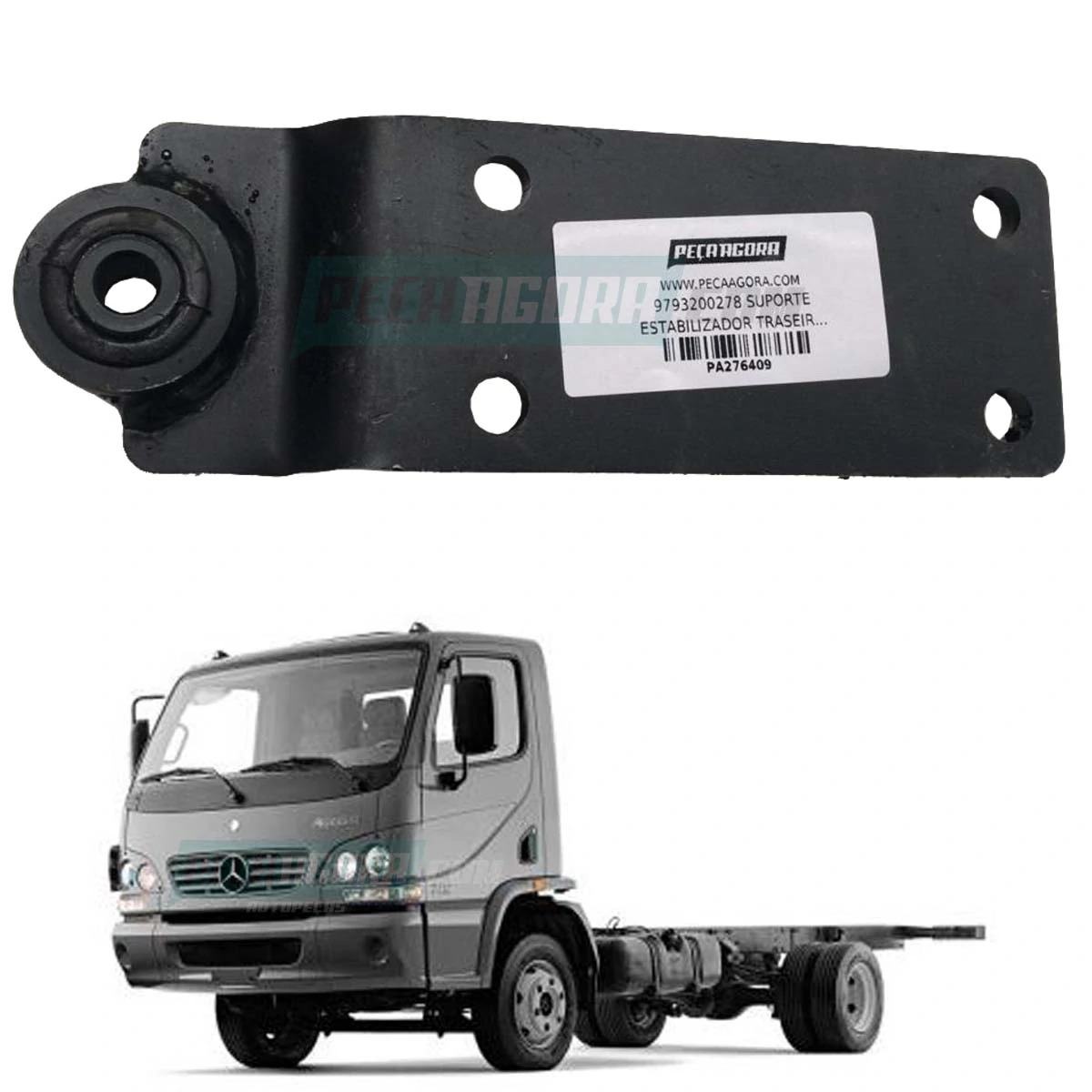 SUPORTE ESTABILIZADOR TRASEIRO MB ACCELO 715 915C 1016 (9793200278)