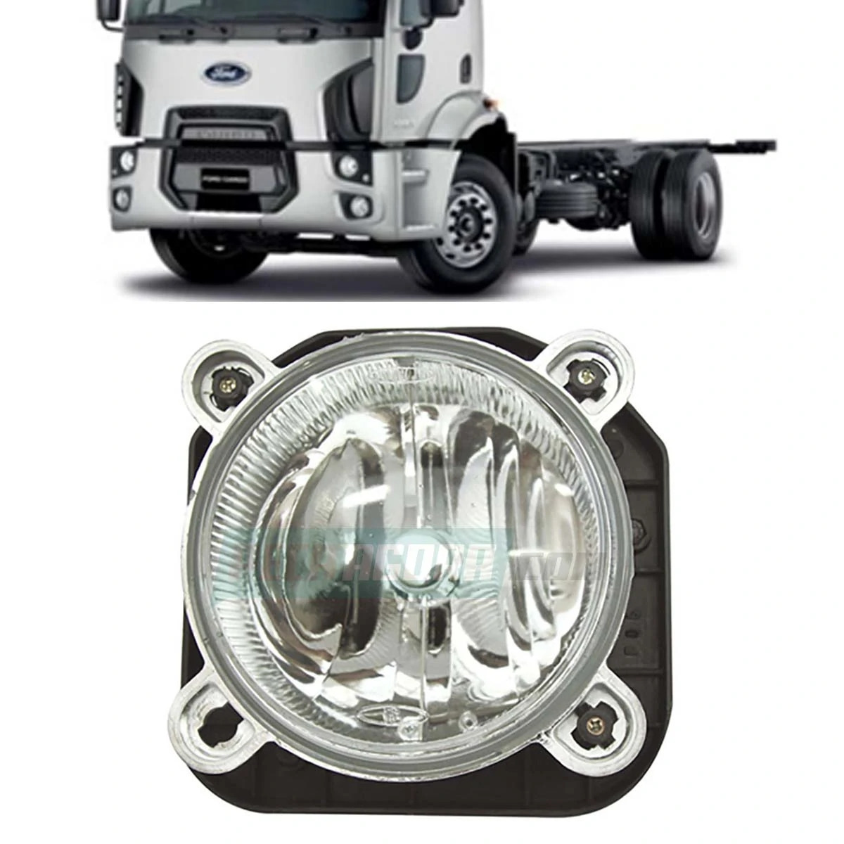 FAROL ESQ FORD NOVO CARGO 1317 1517 1717 1319 1519 1719 1722 - LUZ BAIXA (BC4513