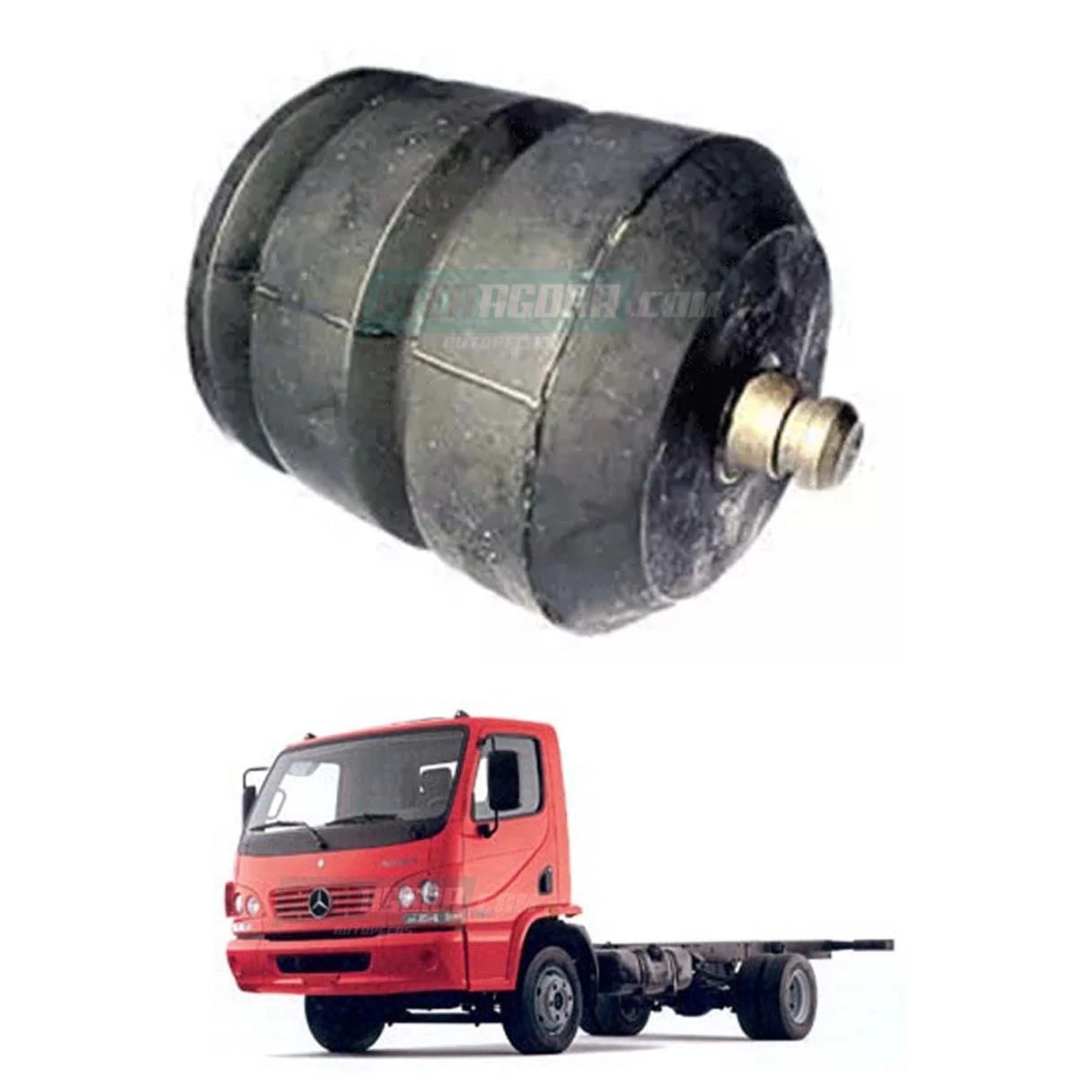 CAIXA 2 BATENTE BORRACHA DIANTEIRO MB 710 LO610 LO712 LO812 914 915E 712 712C AC