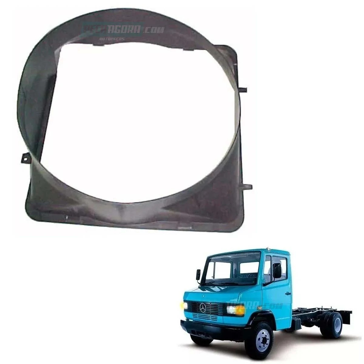 DEFLETOR SAIA RADIADOR ORIGINAL CAMINHAO MB 709 912 MERCEDES (6885050055-9)