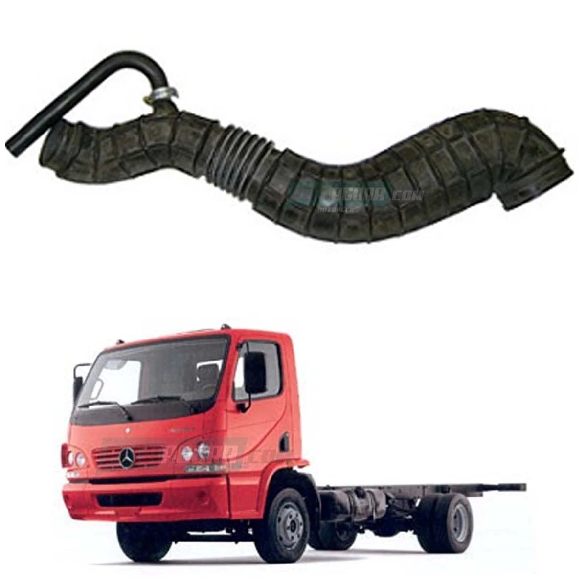 MANGUEIRA FILTRO DE AR MB 712C 914C (6885200286,)