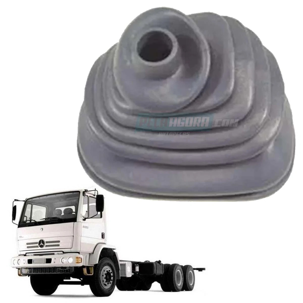 COIFA CAMBIO SUPERIOR MB 712C 914C 1215C AZUL FURO MENOR SEM ARO (2641196)