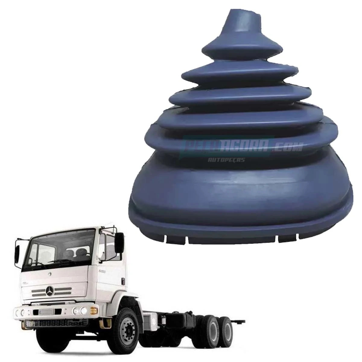 COIFA GUARDA PO CAMBIO AZUL COMPLETO MB 712 712C 914C 1215C   (0002641196,)