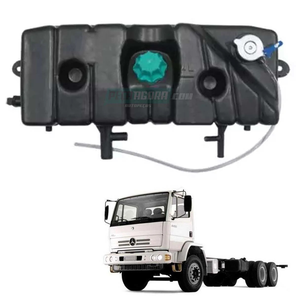 RESERVATORIO EXPANSAO RADIADOR AGUA MB 914C 712C 1719 1728 2428 2423B 2423K 2726