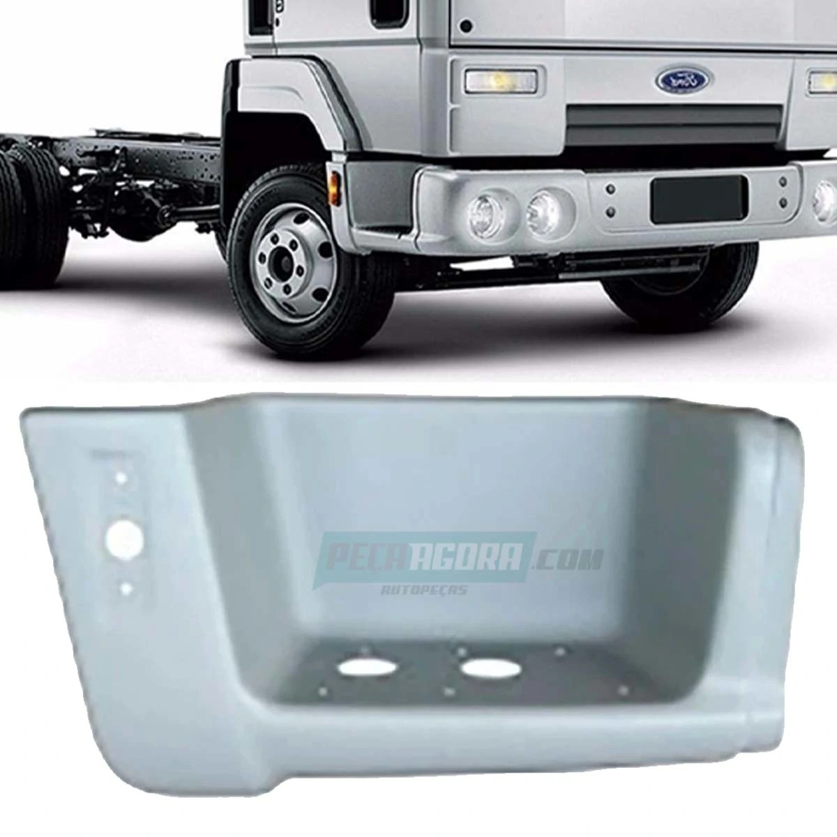 ESTRIBO 1 DEGRAU FORD CARGO 712 814 815 915 2000 A 2011 DIREITO PLASTICO (8C4568