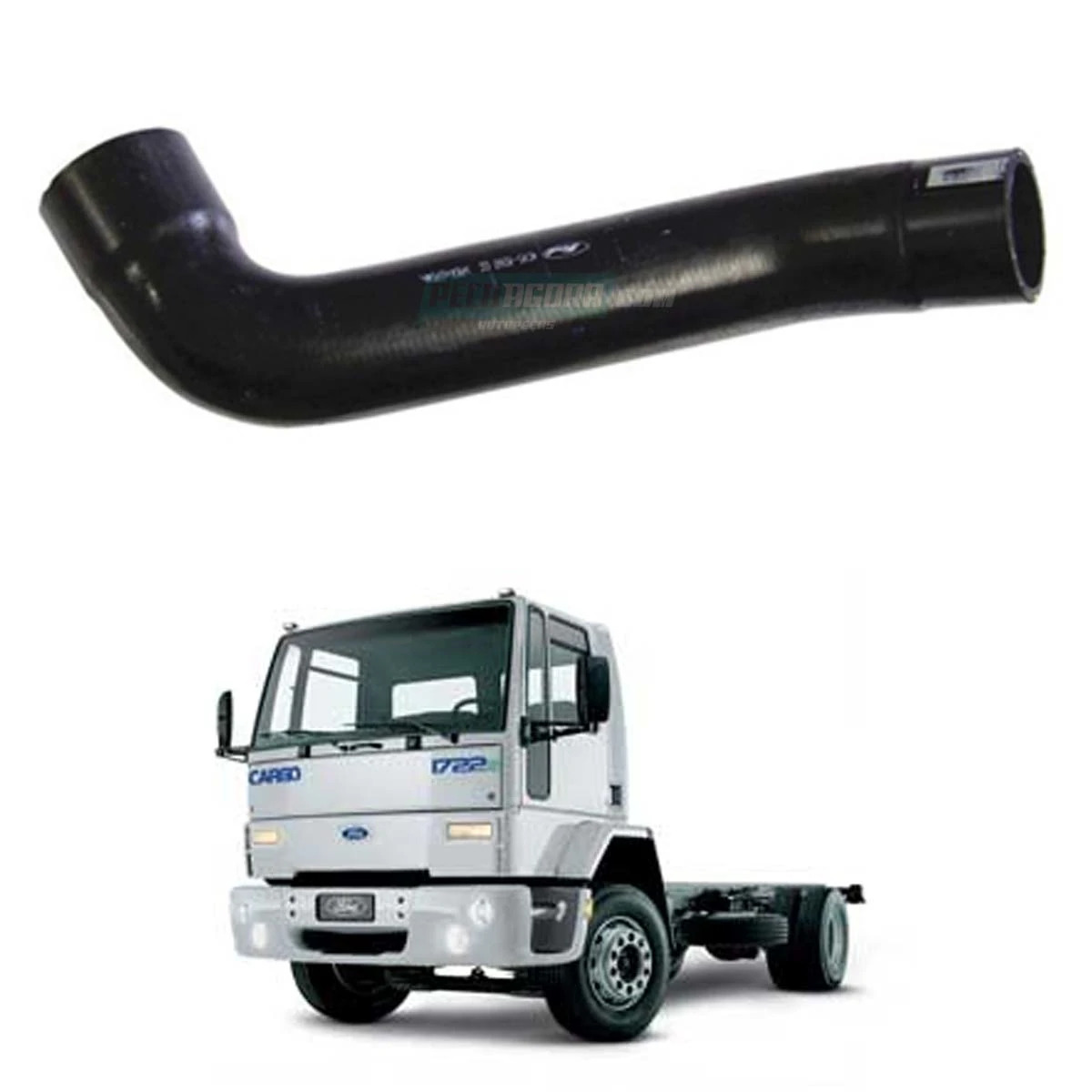 MANGUEIRA SUPERIOR RADIADOR FORD CARGO 2628E 2422E 2428E 1722E 2622E 2006 A 2010