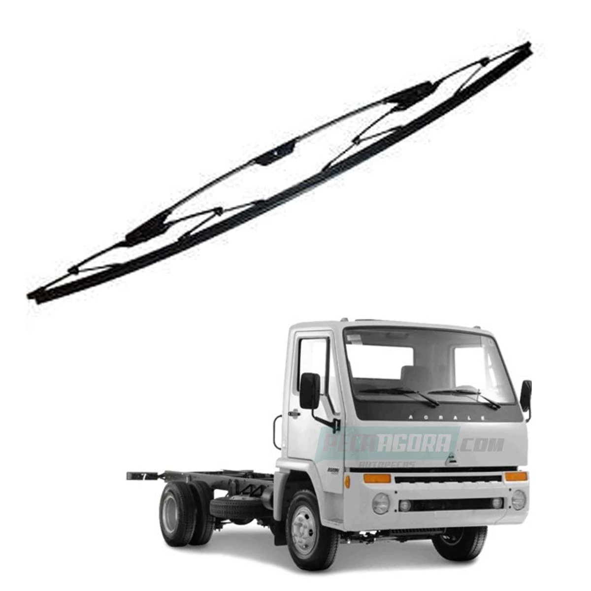 PALHETA LIMPADOR PARABRISA 24 POL UNITARIO AGRALE 6000 7500TDX 7000DX MA 7.5T MB
