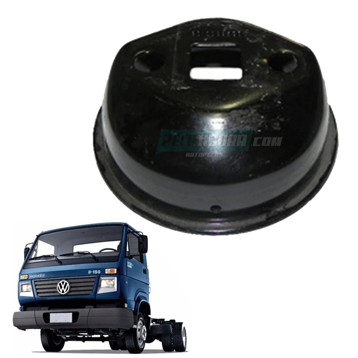 TAMPA DIANTEIRA CUICA FREIO TIPO 16 150X60X6,35 VW 7100 7110 7120 8100 8120 8140