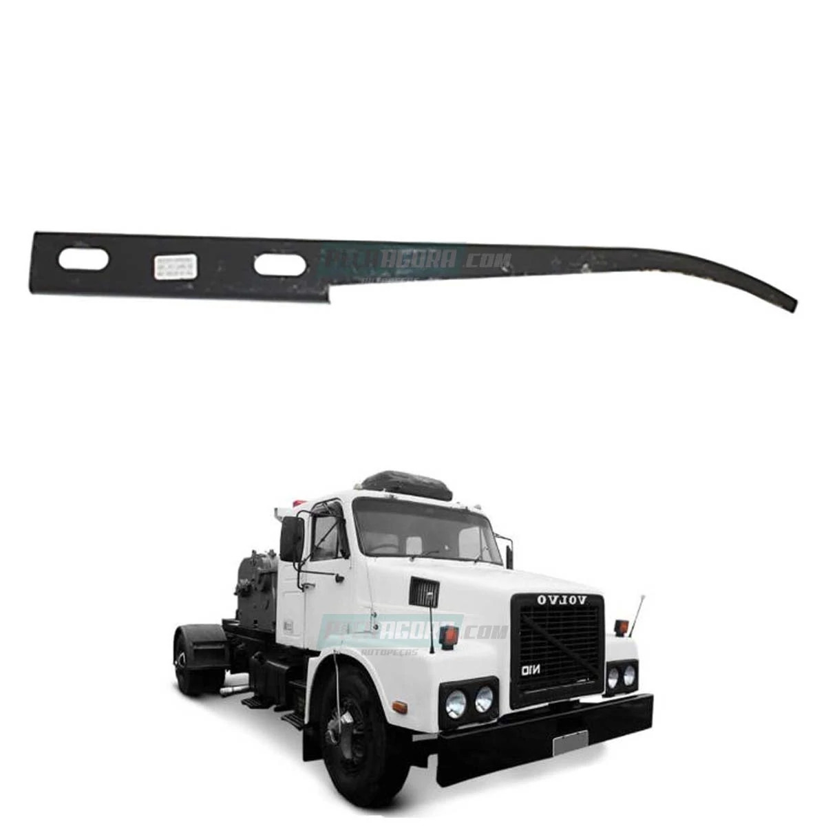 SUPORTE DIREITO PARALAMA CABINE VOLVO N10 N12 (1585246-VO213D)