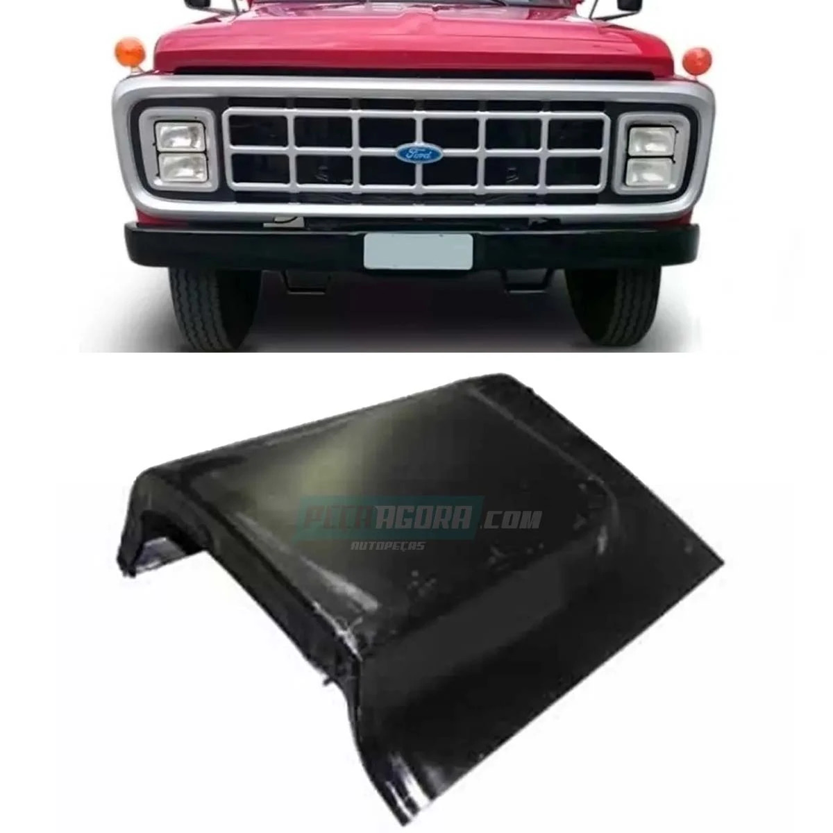 PONTEIRA PARALAMA ESQ FORD F600 F11000 F22000 72 A 92 LATAO (C7TZ16B160A)