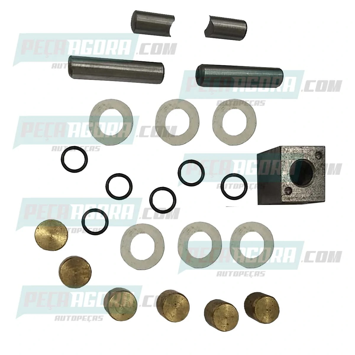 REPARO COMPLETO ALAVANCA TRAMBULADOR CAMBIO ROLAMENTO VW 790 7110 7100 8140 1214