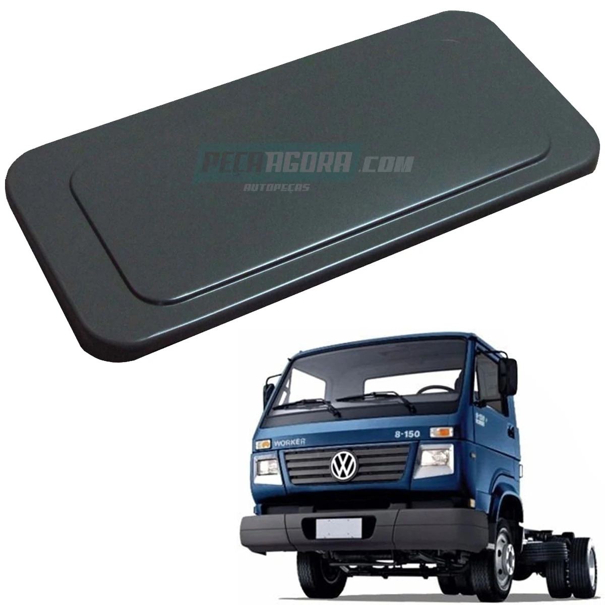 TAMPA TETO CINZA VW WORKER 5140 5150 8150 8160 9150 (2TA8172511NN)