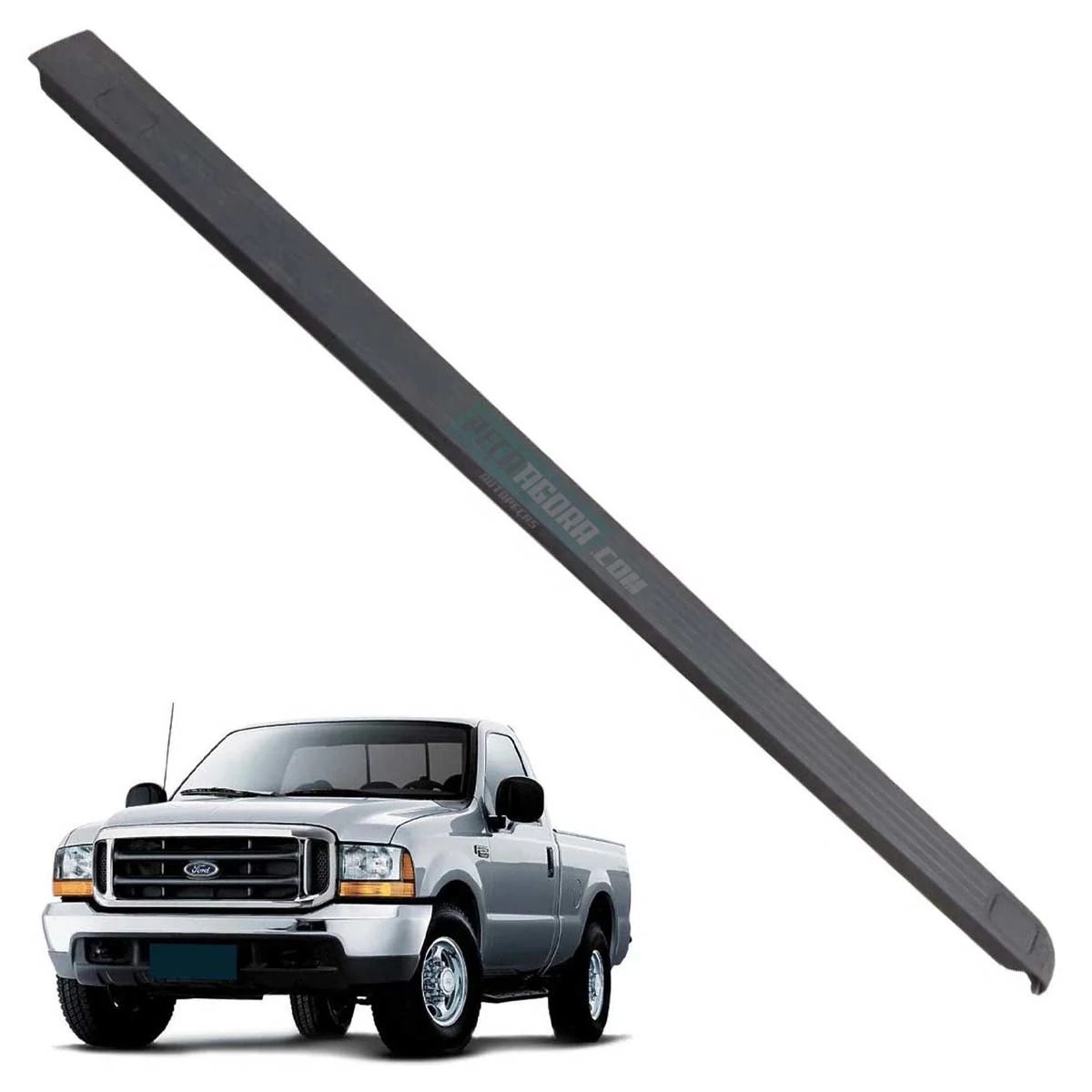 MOLDURA LATERAL SUPERIOR CACAMBA LE ESQUERDO FORD F250 1998 DIANTE (8C3599291A35