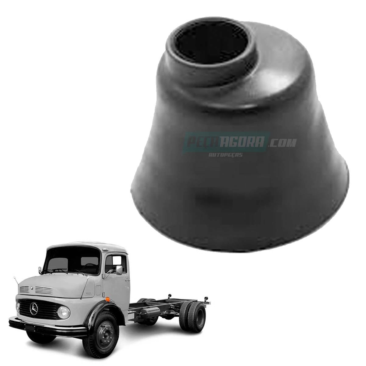 GUARDA PO COLUNA DIRECAO MB L1113 1313 1513 (3354620096.)