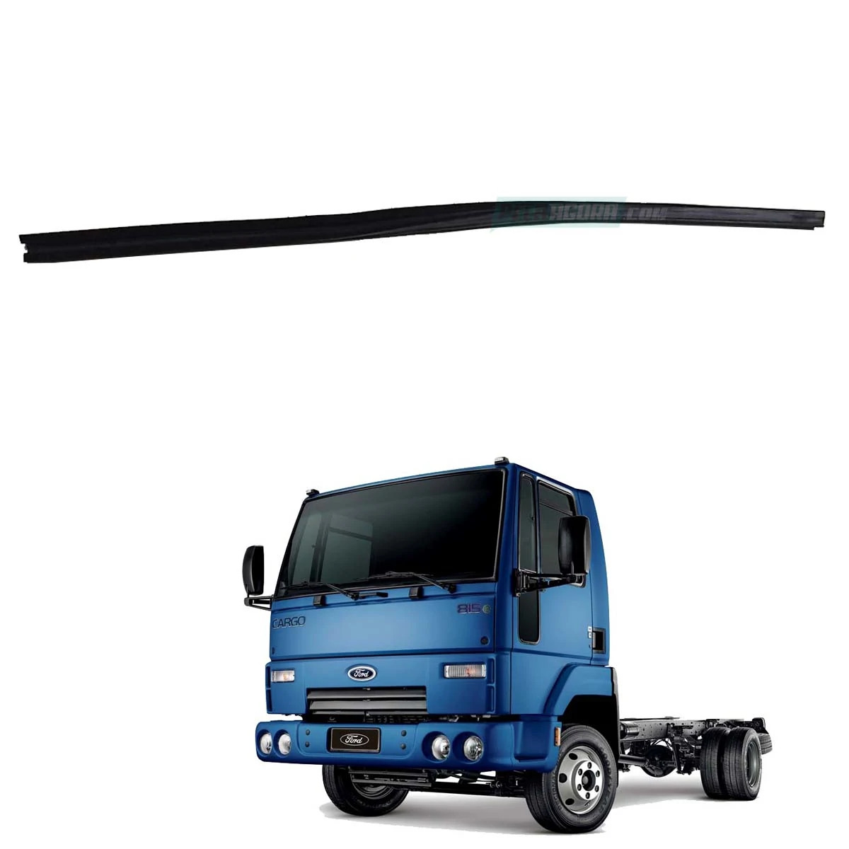 GUIA SUPERIOR VIDRO PORTA ORIGINAL FORD CARGO 815 915 815S 712 (85HBE21548AA)