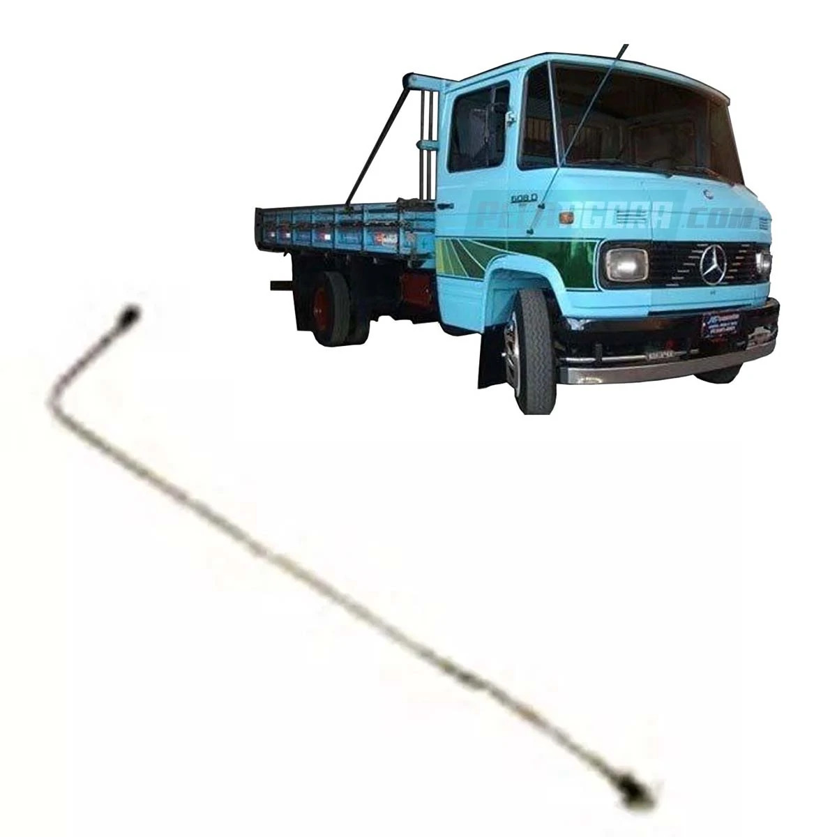 CANO TUBO FREIO DIANTEIRO LE ESQUERDO MB L LO608D LO708D E L608E L708E (30942035