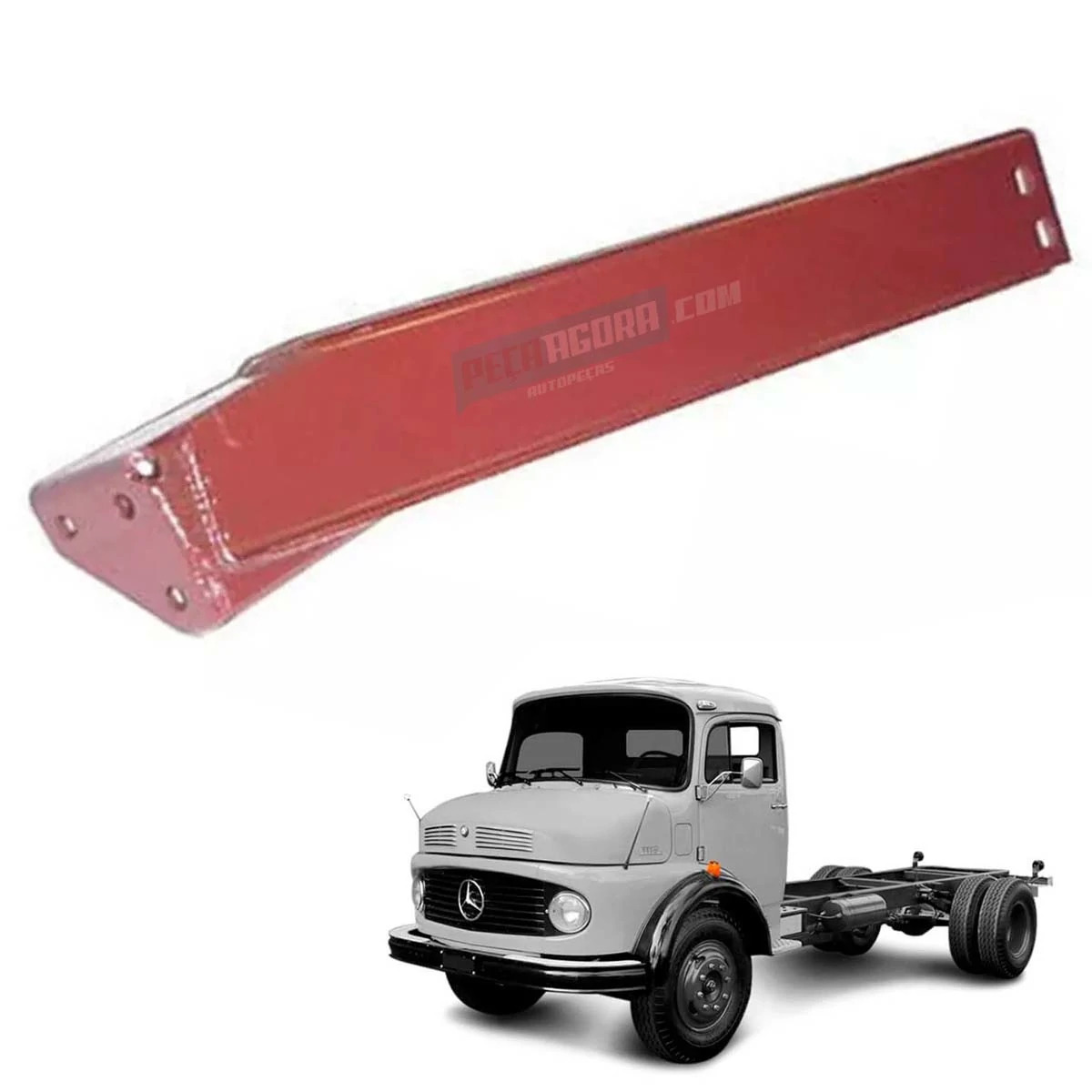 SUPORTE PARACHOQUE DIANTEIRO ESQ MB 1113 1313 1314 1316 1317 1513 1514 1516 1518