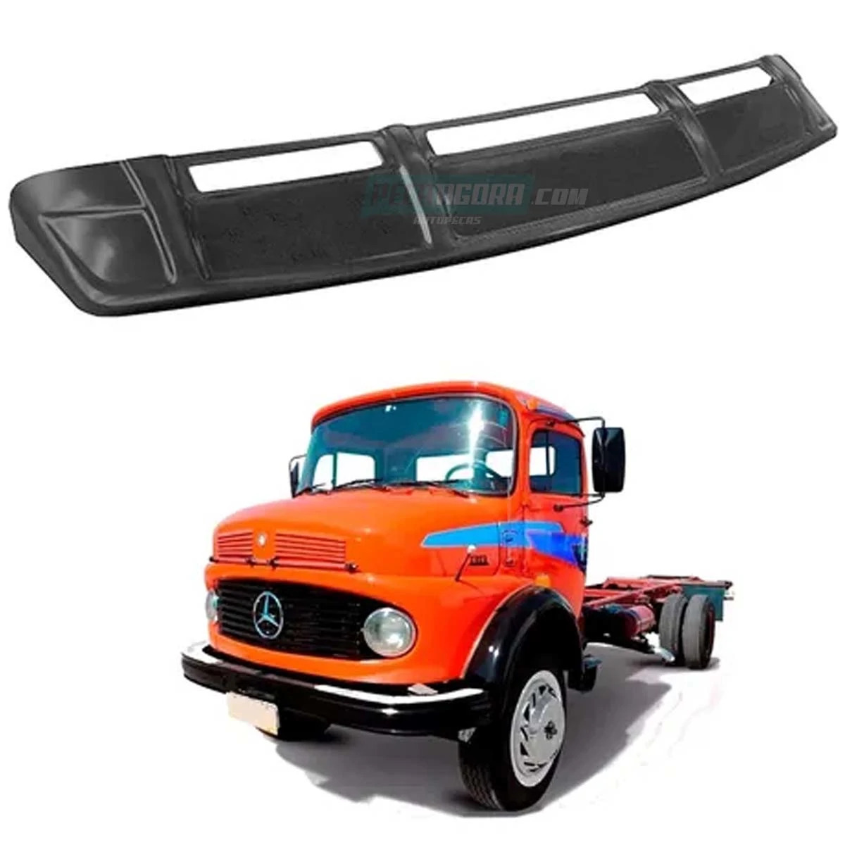 QUEBRA SOL MB 1111 1113 1313 1513 1519 PLASTICO MERCEDES BENZ (M30019)